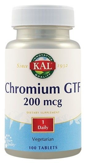 Secom Chromium GTF 200mcg x 100cpr Kal