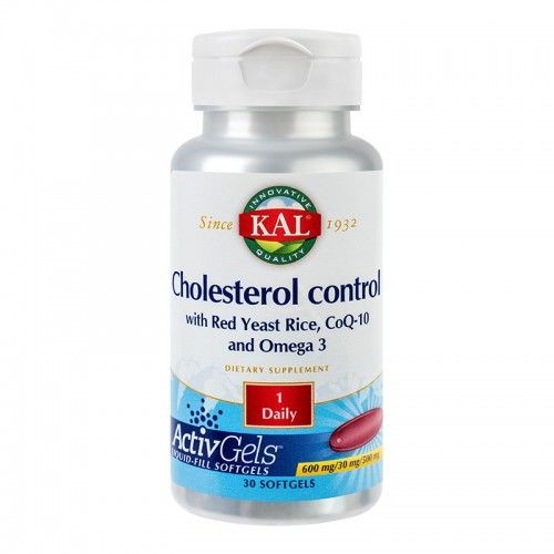 Secom Cholesterol Control Yeast Rice+Co Q10+Omega x 30cps Kal