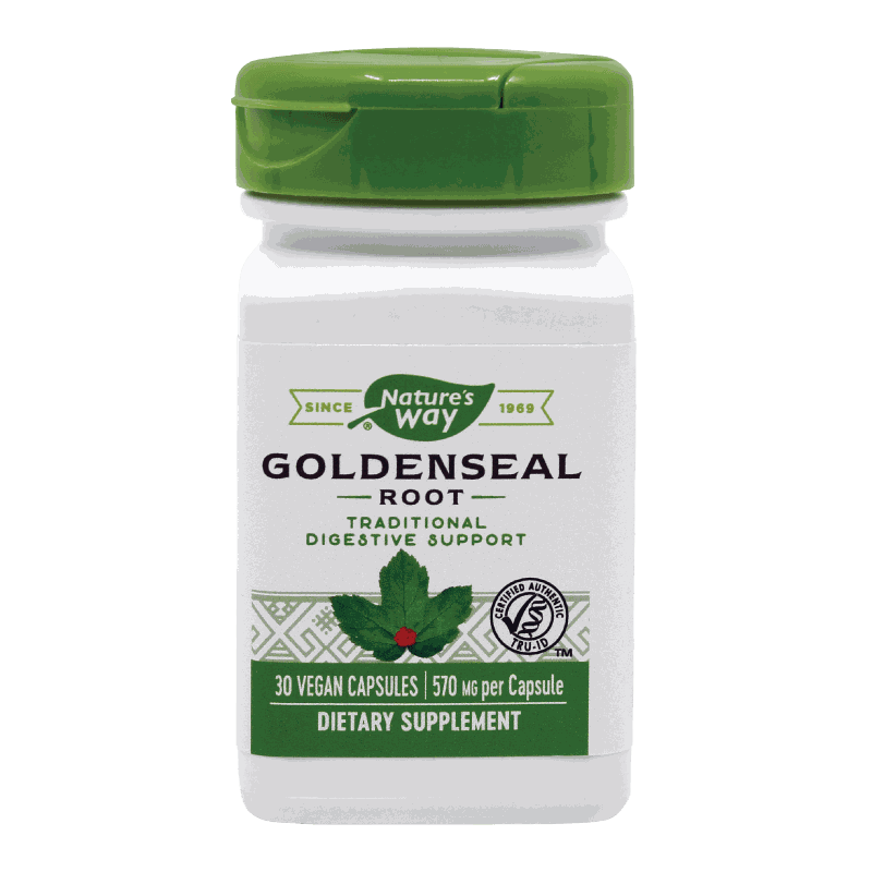 Secom Goldenseal Root 570mg x 30cps Nature s Way