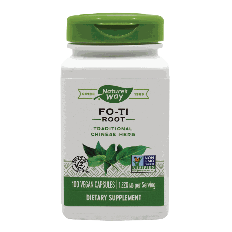 Secom Fo-Ti Root 610mg x 100cps Nature s Way