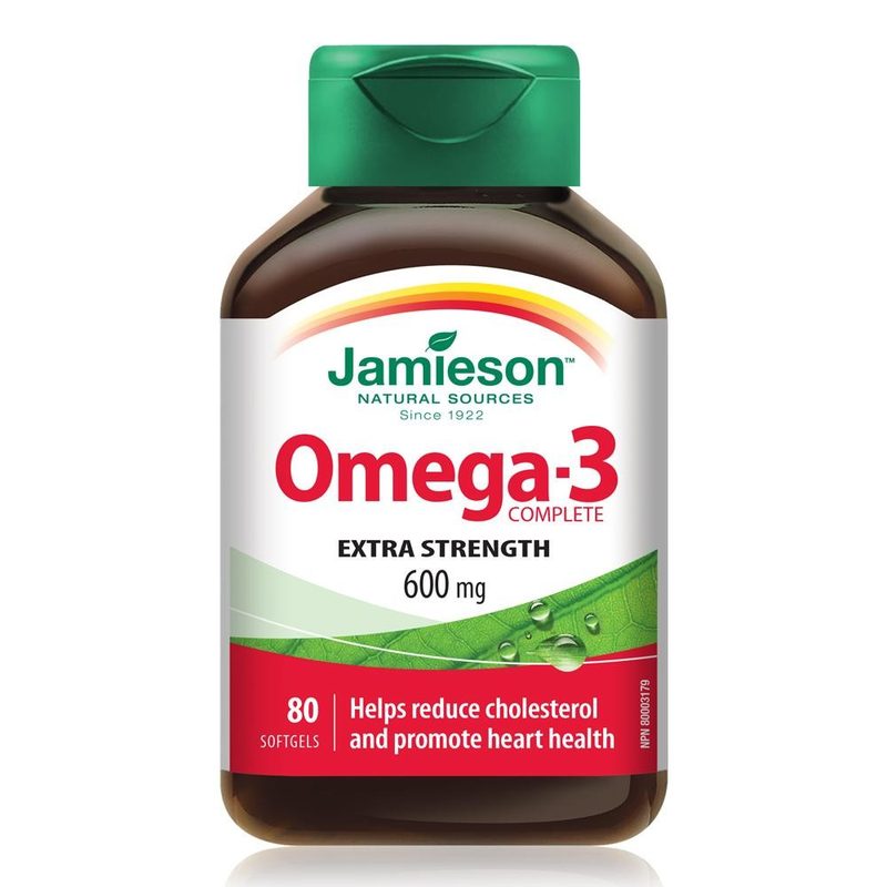 Jamieson Omega 3 Complet Premium 600mg x 80cps (1)