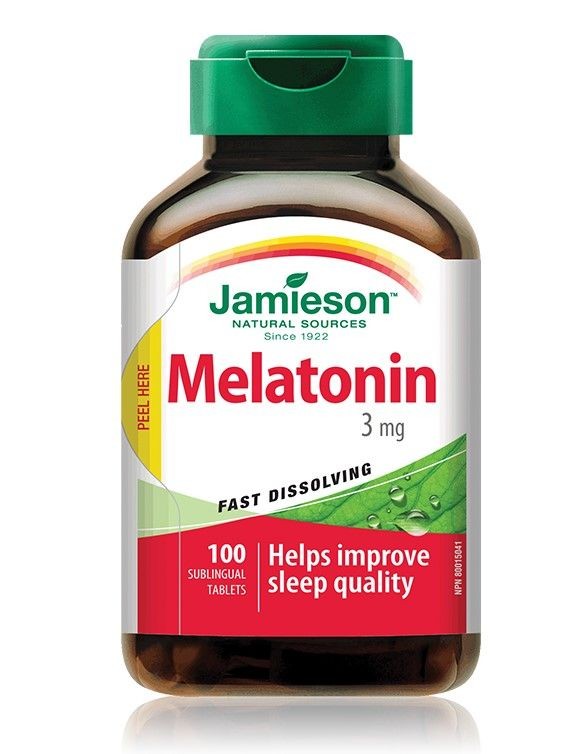 Jamieson Melatonina 3mg x 100cpr subling