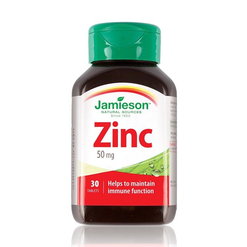 Jamieson Zinc 50mg x 30cpr