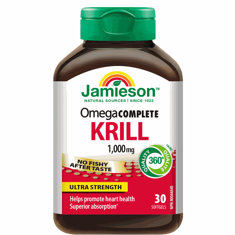 Jamieson Omega Complet Pure Krill 1000mg x 30cps