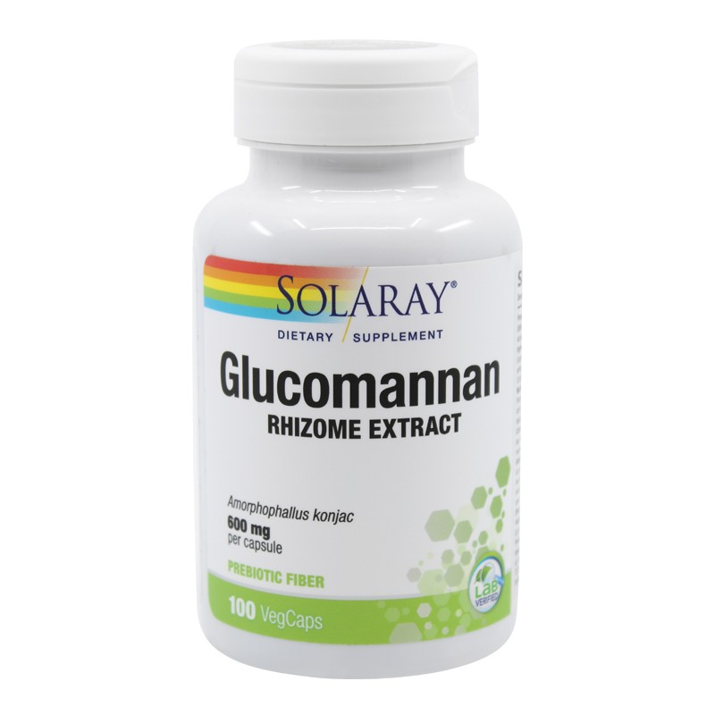 Secom Glucomannan 600mg x 100cps Solaray