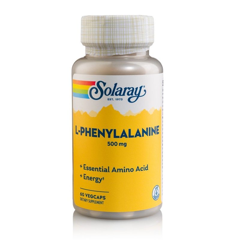 Secom L-Phenylalanine 500mg x 60cps Solaray