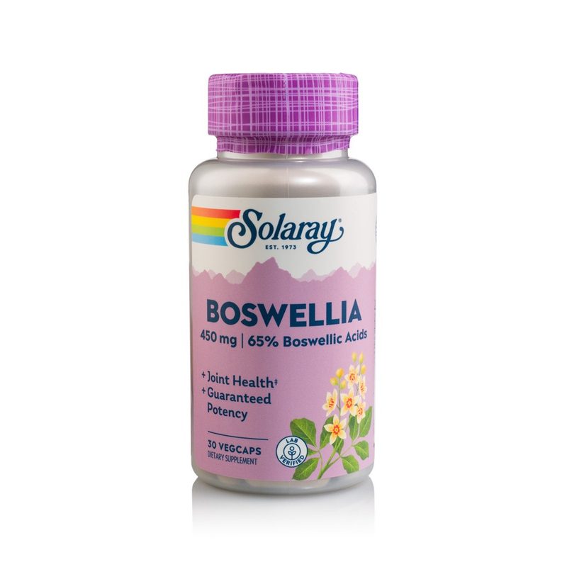 Secom Boswellia 450mg x 30cps veg Solaray