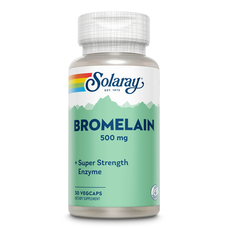 Secom Bromelain 500mg x 30cps Solaray