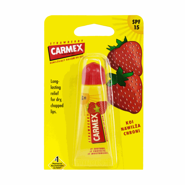 Carmex Balsam de Buze Tub Capsuni SPF15 10g