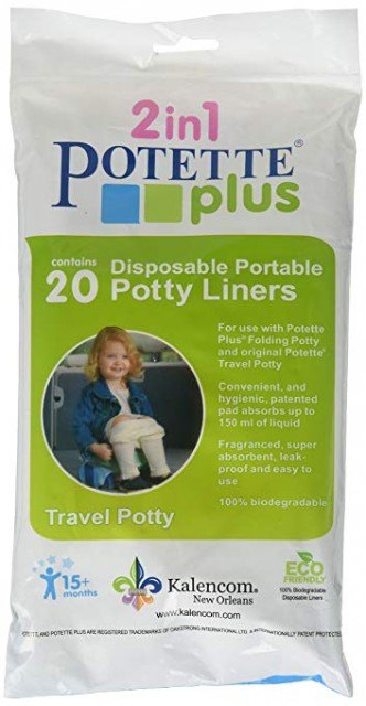 Potette Plus Pungi Biodegradabile de Unica Folosinta x 20buc