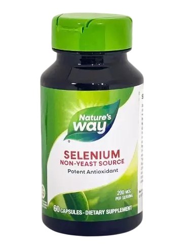 Secom Selenium 200mcg x 60cps Nature s Way