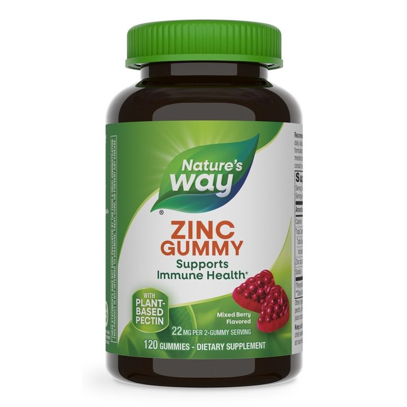 Secom Zinc Gummy 22mg x 120jeleuri Nature s Way