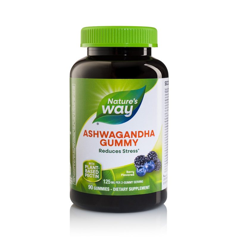 Secom Ashwagandha Gummies 125mg x 90jeleuri Nature s Way