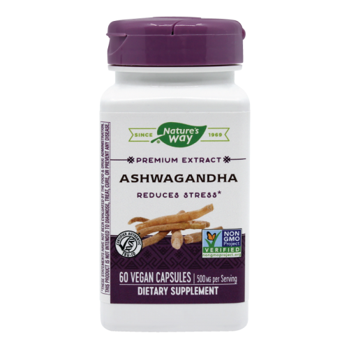Secom Ashwagandha SE 500mg x 60cps Nature s Way