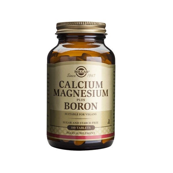 Solgar Calciu Magneziu si Boron x 100cpr