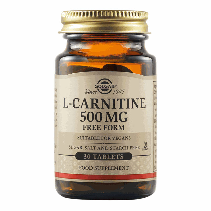 Solgar L-Carnitina 500mg x 30cpr