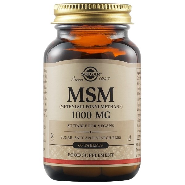 Solgar MSM 1000mg x 60cpr