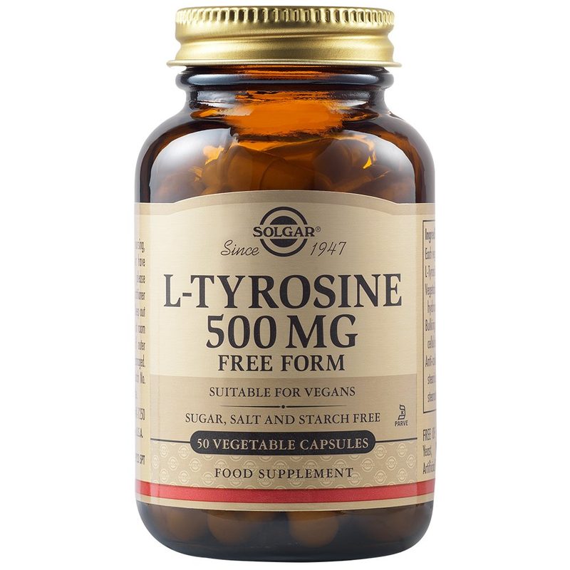 Solgar L-Tirozina 500mg x 50cps