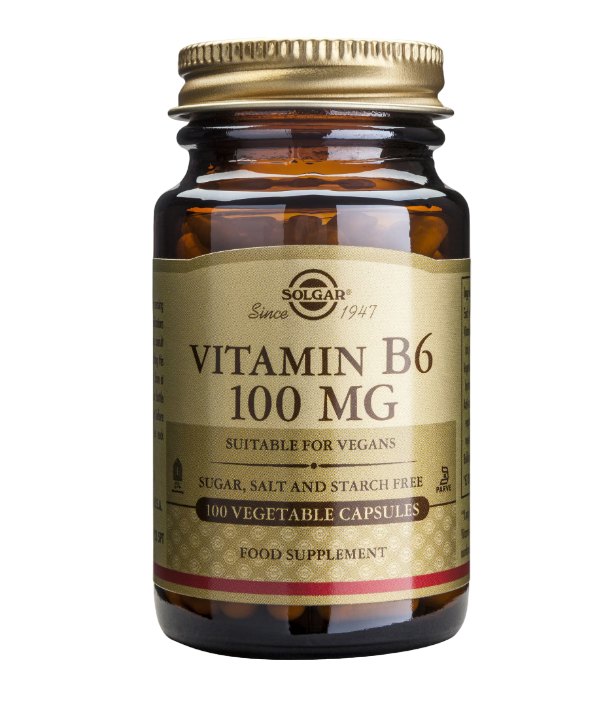 Solgar Vitamina B6 100mg x 100cps