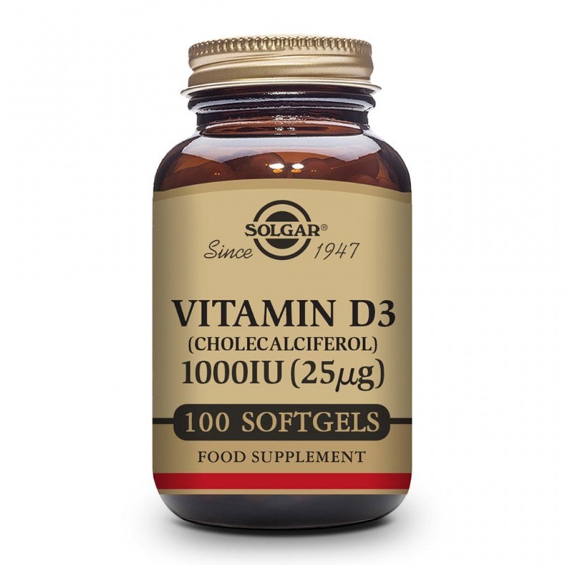 Solgar Vitamina D3 1000UI x 100cps