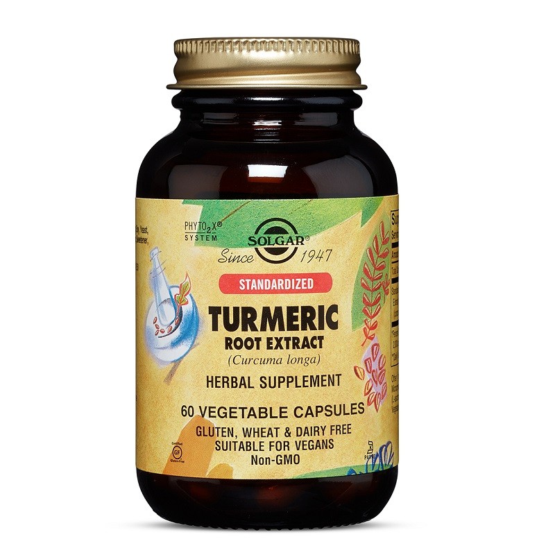 Solgar Extract din Radacina de Turmeric x 60cps