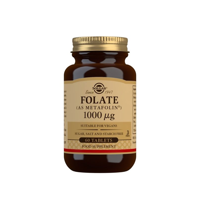 Solgar Acid Folic Folate 1000mcg x 60cpr