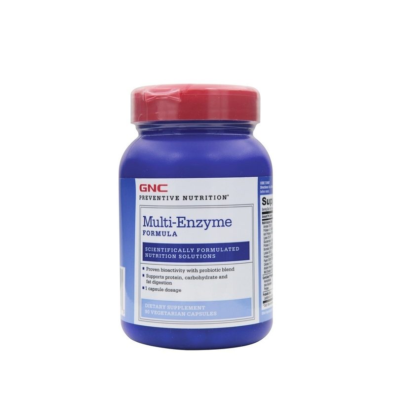 GNC Multi Enzyme Formula x 90cps