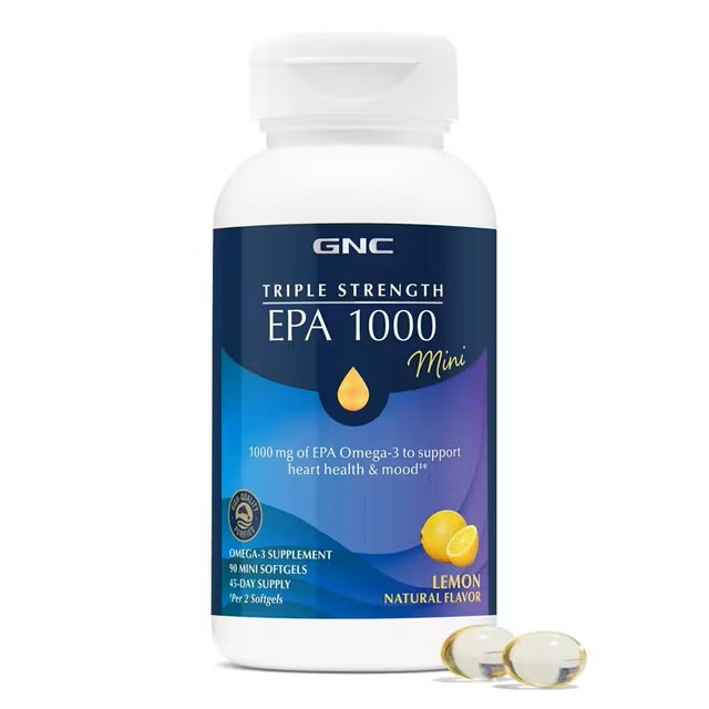 GNC Triple Strenght EPA 1000MG MINI 90