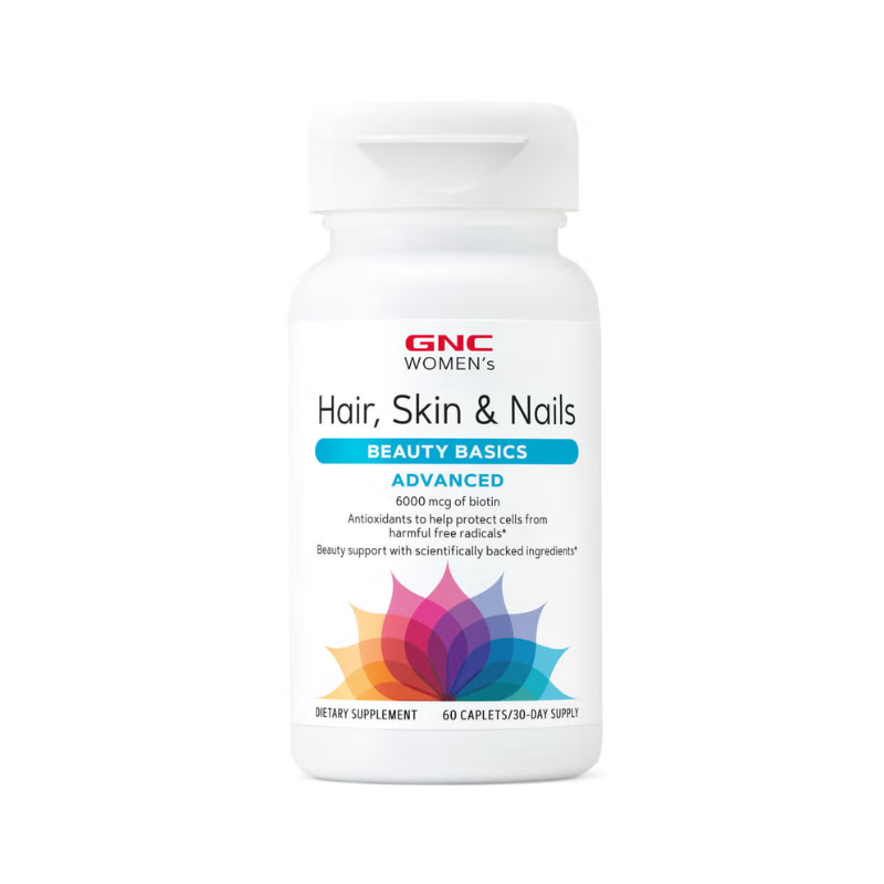 GNC Woman s Hair Skin&Nails Advanced Formula x 60cpr