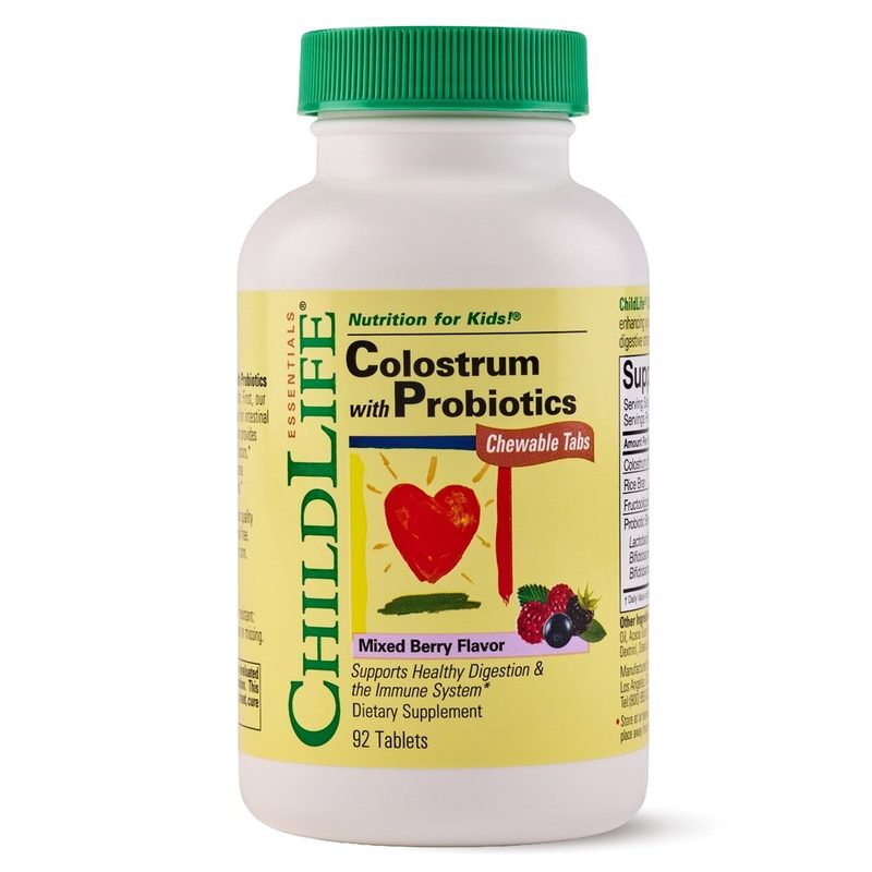 Secom Colostrum cu Probiotice x 92cpr mast ChildLife