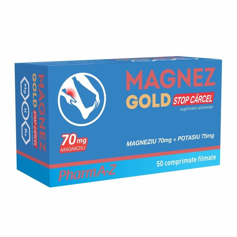 Magnez Gold Stop Carcel x 50cpr PharmA-Z