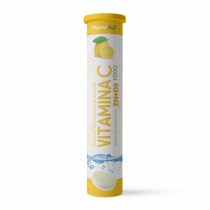 Vitamina C 1000mg cu Zinc+Vit D3 x 20cpr eff Pharm A-Z