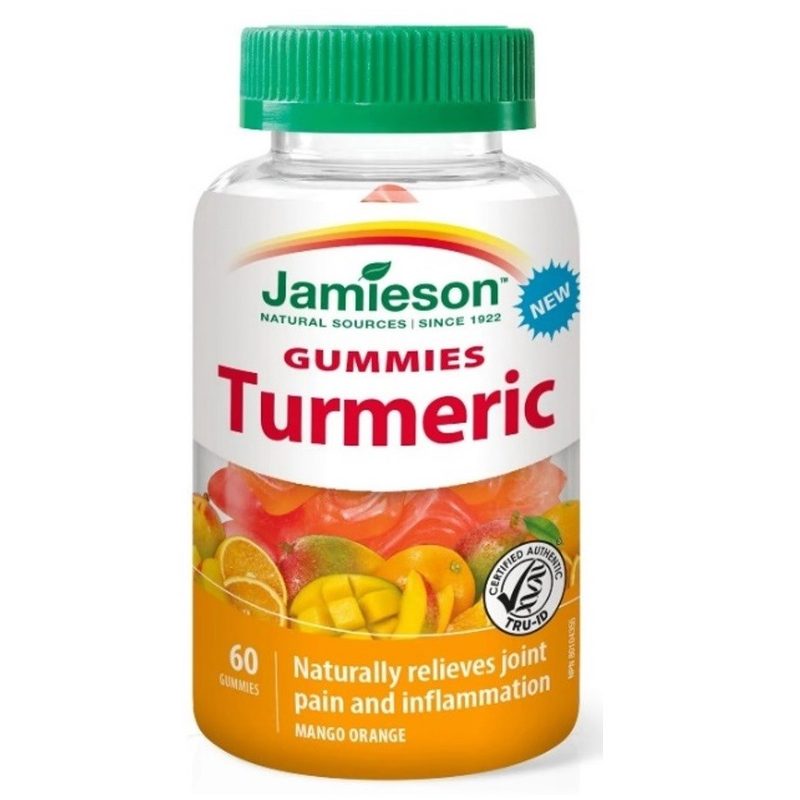 Jamieson Curcumin Turmeric 250mg x 60jeleuri