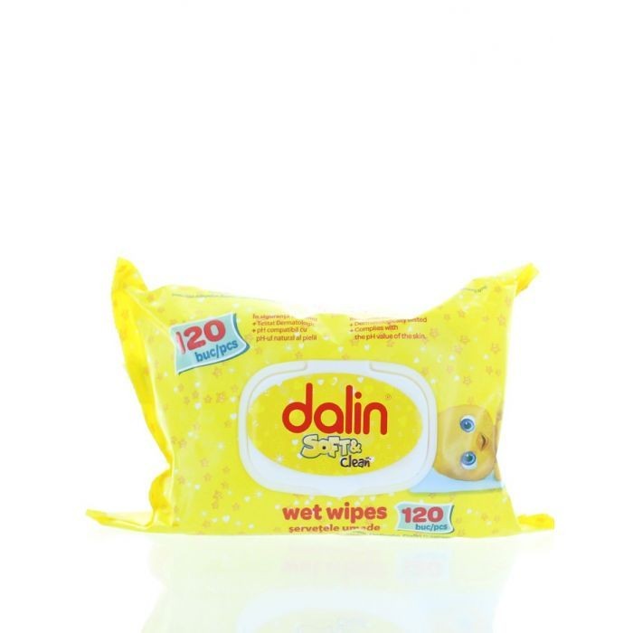 Dalin Servetele Umede x 120buc
