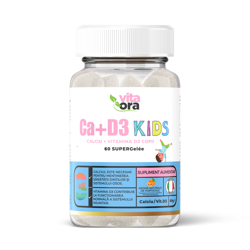VitaOra Ca+D3 Kids x 60jeleuri