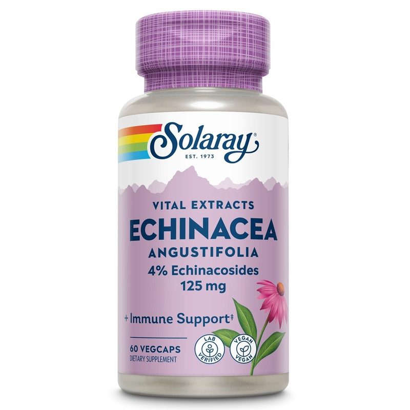 Secom Echinacea Angustifolia 125mg x 60cps Solaray