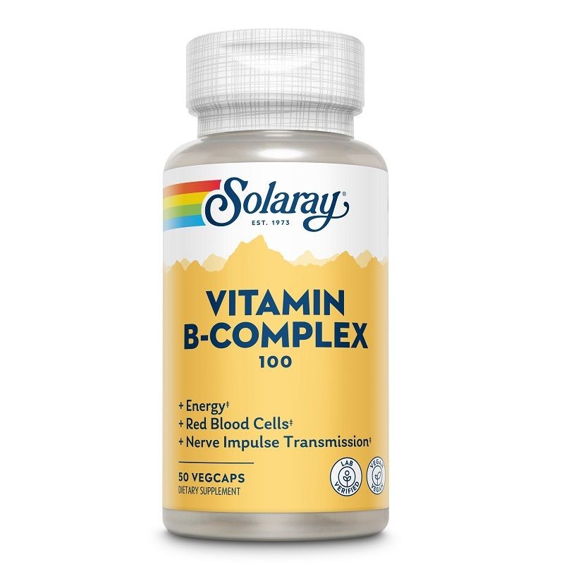 Secom B Complex 100mg x 50cps Solaray