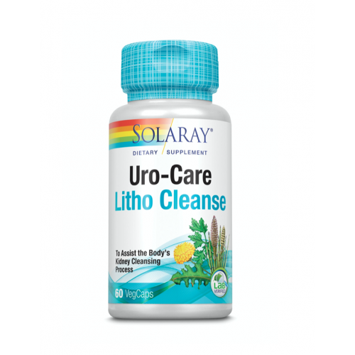Secom Uro-Care Litho Cleanse x 60cps Solaray