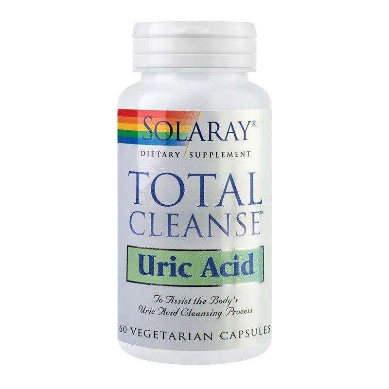 Secom Total Cleanse Uric Acid x 60cps Solaray