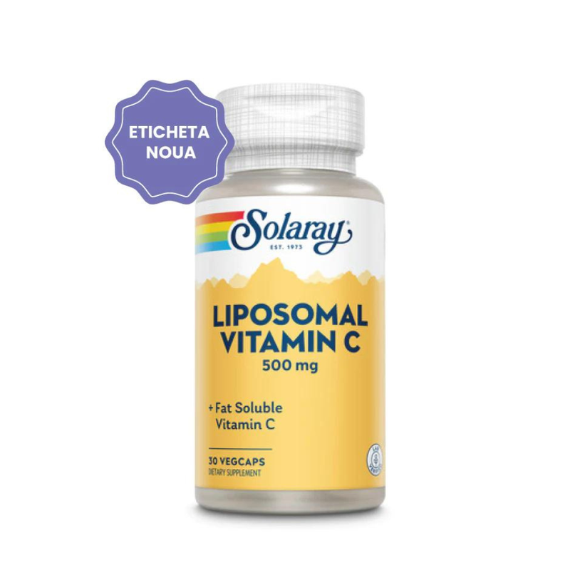 Secom Vitamin C Liposomal 500mg x 30cps Solaray