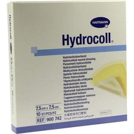 Hartmann Hydrocoll 7,5/7,5cm x 10buc