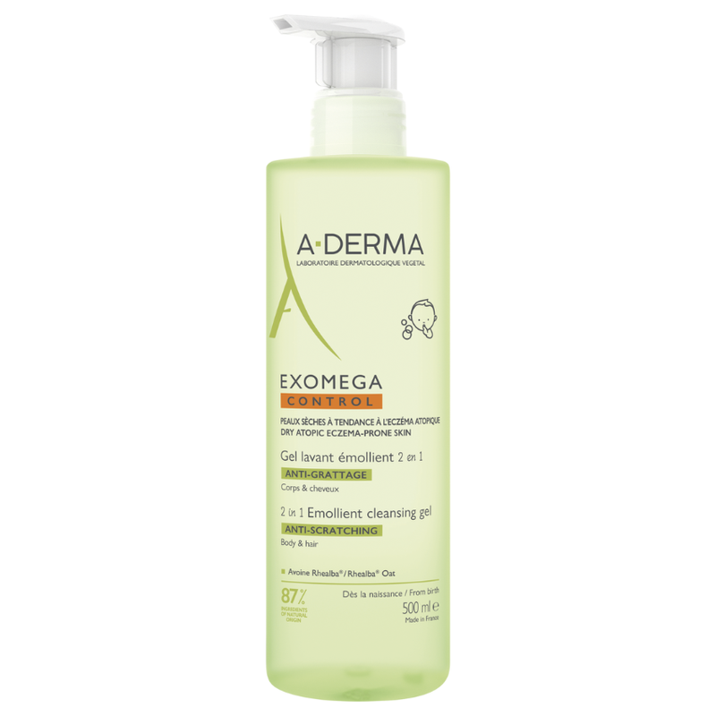 A-Derma Exomega Control Gel Spumant 2in1 500ml