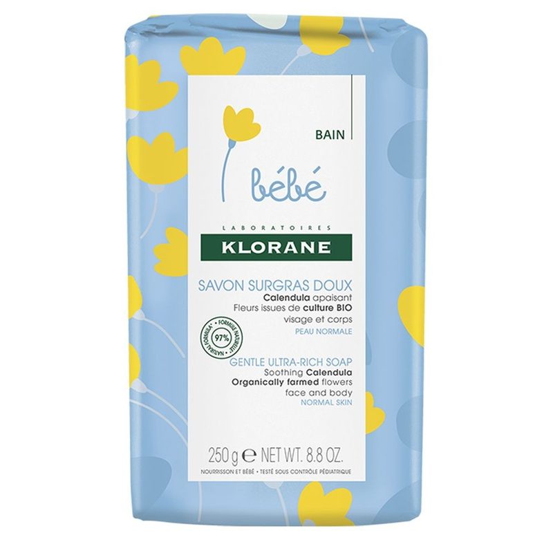 Klorane Bebe Sapun cu Extra Galbenele 250g
