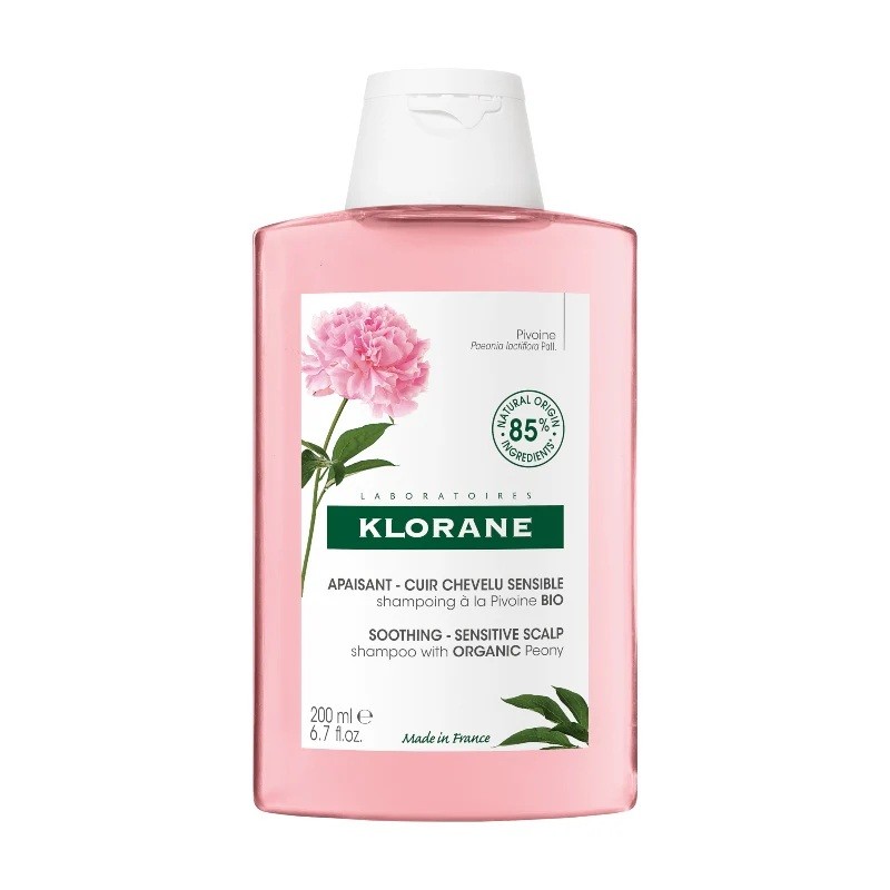 Klorane Sampon Bujor Scalp Iritat 200ml