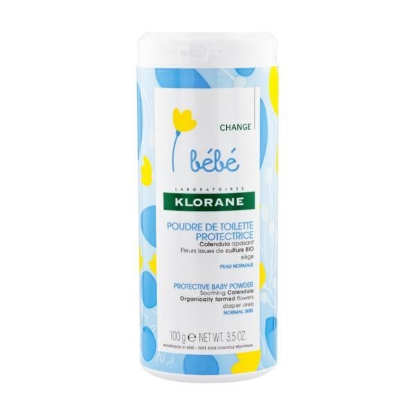 Klorane Bebe Pudra de Toaleta Protectoare 100g