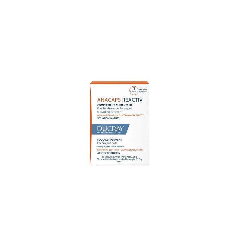 Ducray Anacaps Reactiv x 30cps