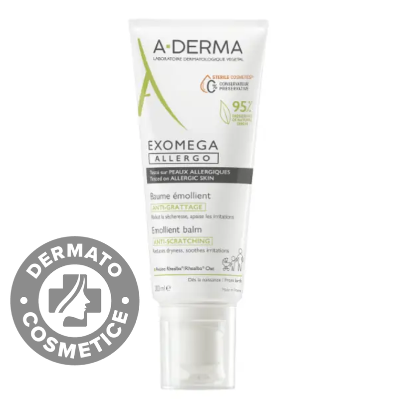 A-Derma Exomega Allergo Balsam Emolient Anti mancarime DEFI 200ml