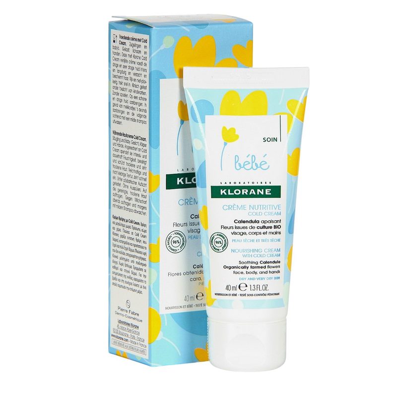 Klorane Bebe Crema Nutritiva Cold Cream 40ml