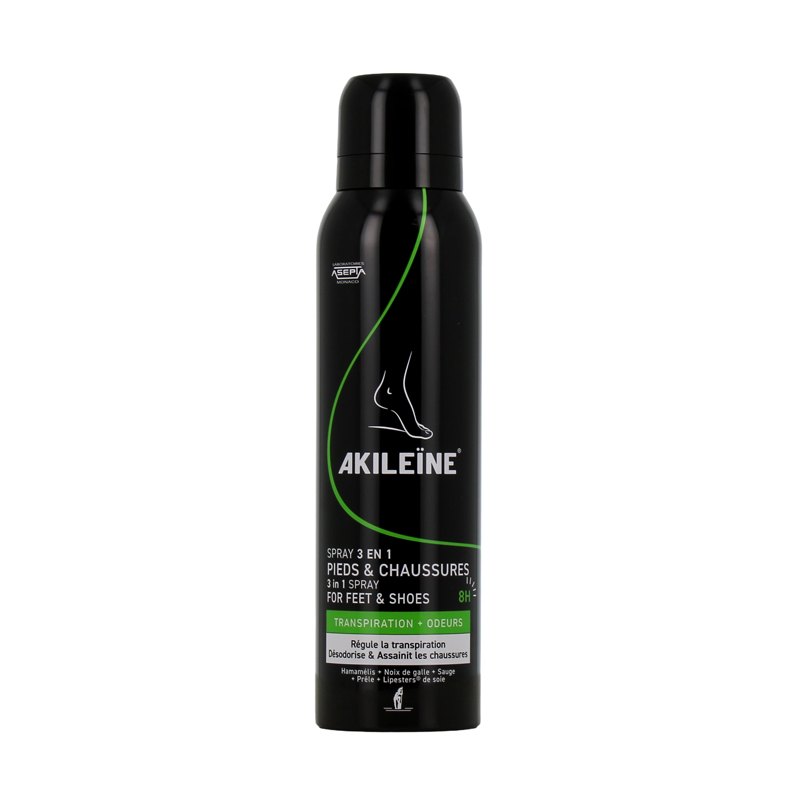 Akileine Spray 3in1 pt Picioare si Incaltaminte 150ml Asepta