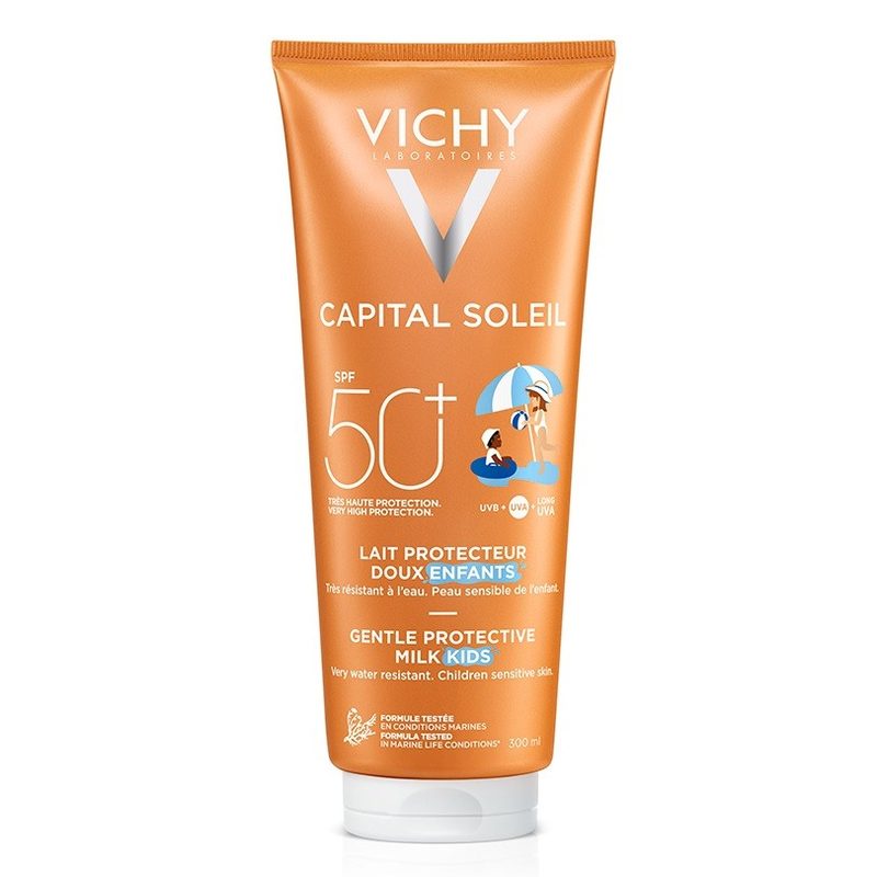 Vichy Capital Soleil Lapte Delicat pt Copii Rezistent la Apa SPF50+ 300ml